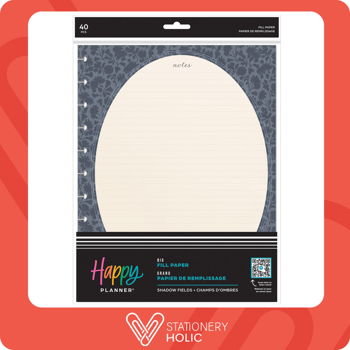 Happy Planner - Papel Big - Shadow Fields