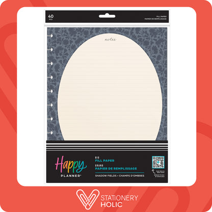 Happy Planner - Papel Big - Shadow Fields