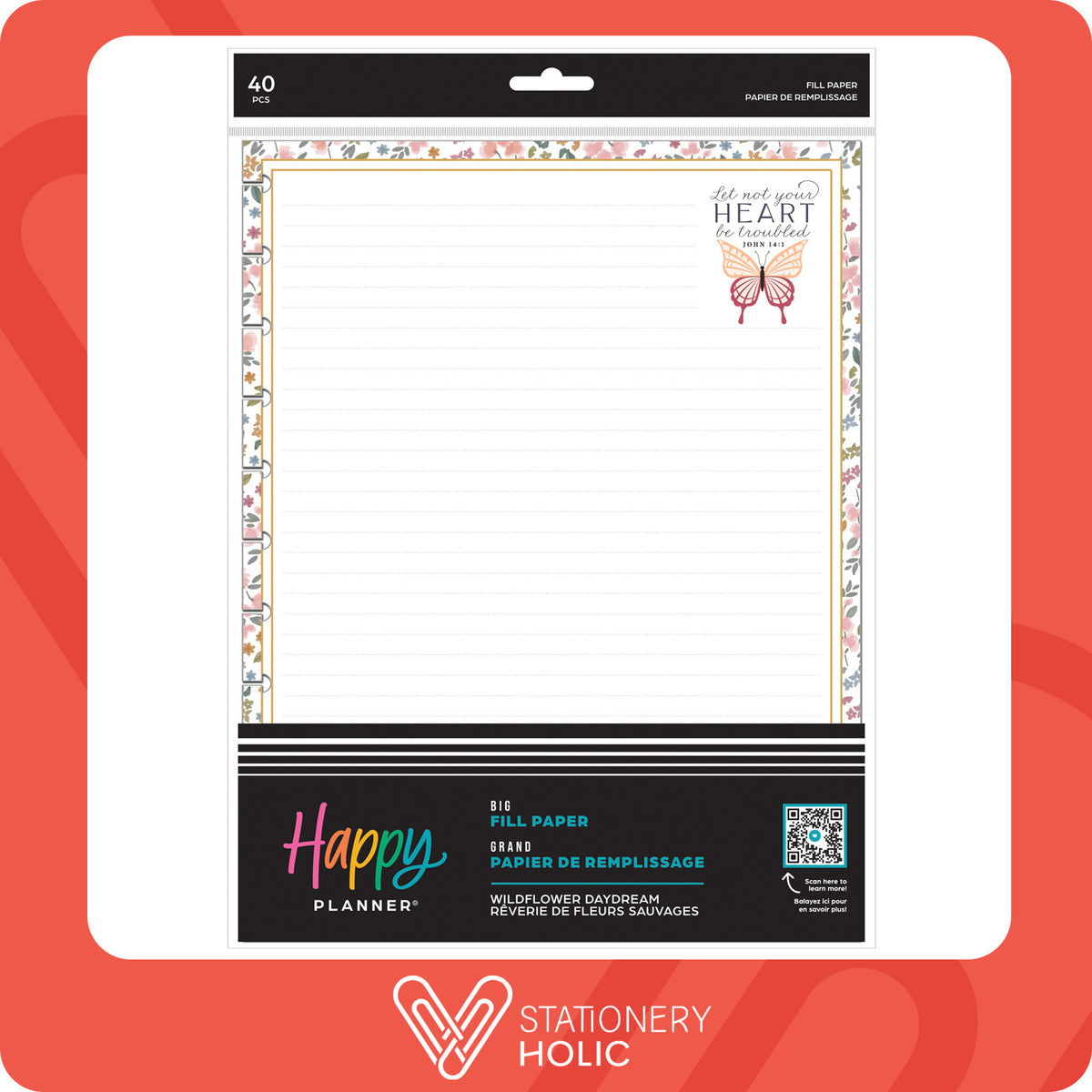 Happy Planner - Papel Big - Wildflower Daydream
