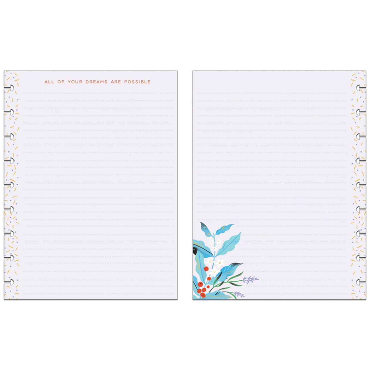 Happy Planner - Papel Classic - Blooming With Pride