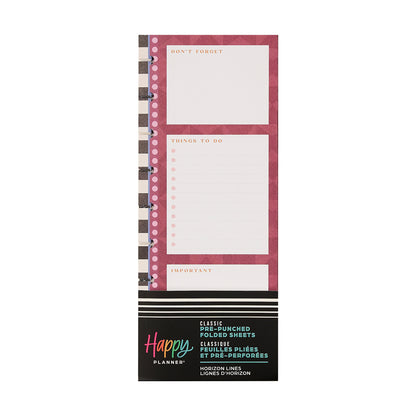 Happy Planner - Papel Classic Folded - Horizon Lines