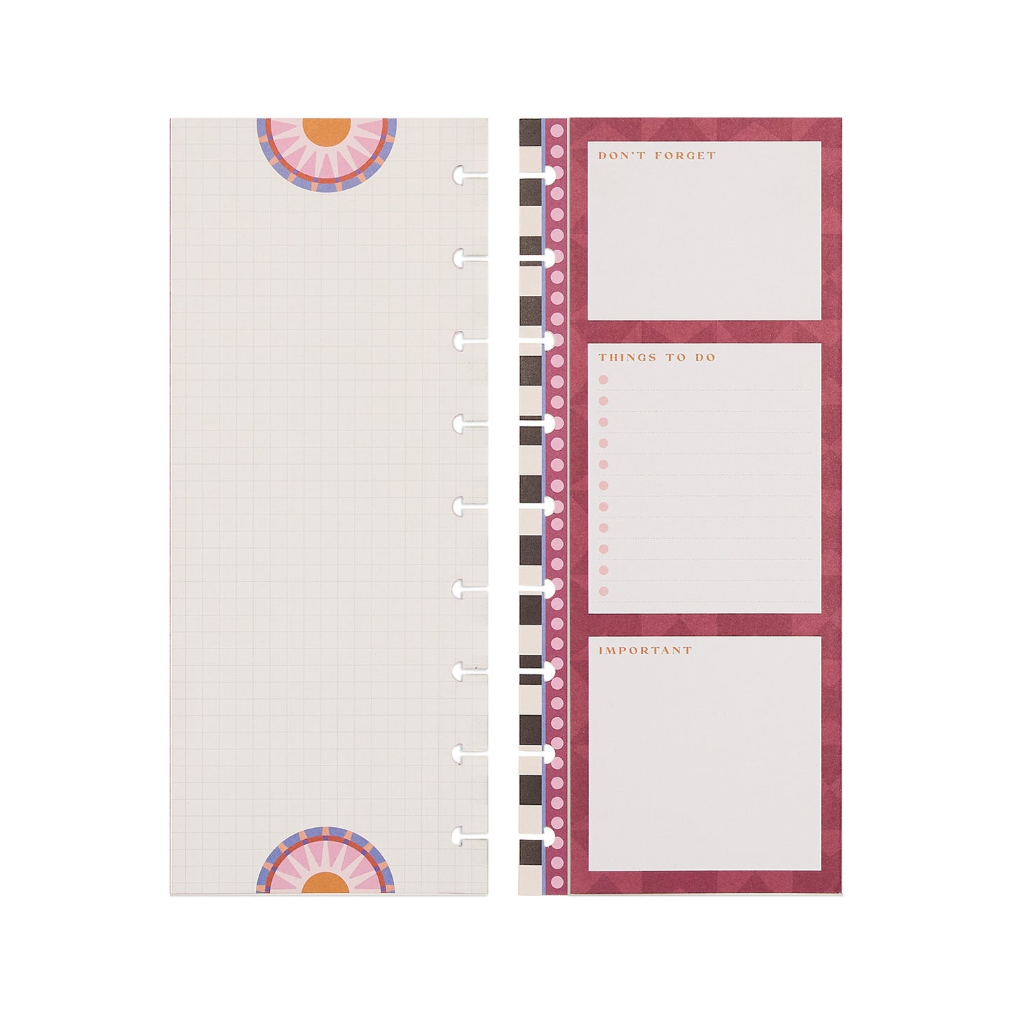 Happy Planner - Papel Classic Folded - Horizon Lines
