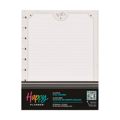 Happy Planner - Papel Classic - Eternal Stars