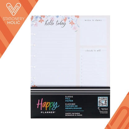Happy Planner - Papel Classic - Happy In Paris