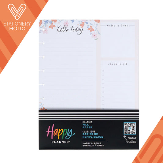 Happy Planner - Papel Classic - Happy In Paris