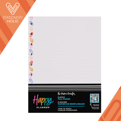 Happy Planner - Papel Classic - Love To Teach