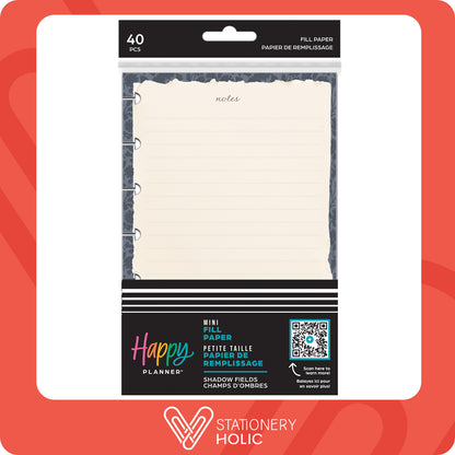 Happy Planner - Papel Mini - Shadow Fields