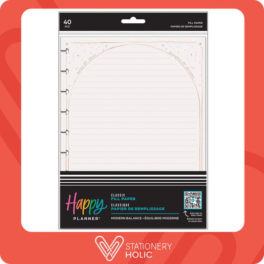 Happy Planner - Papel Classic - Modern Balance