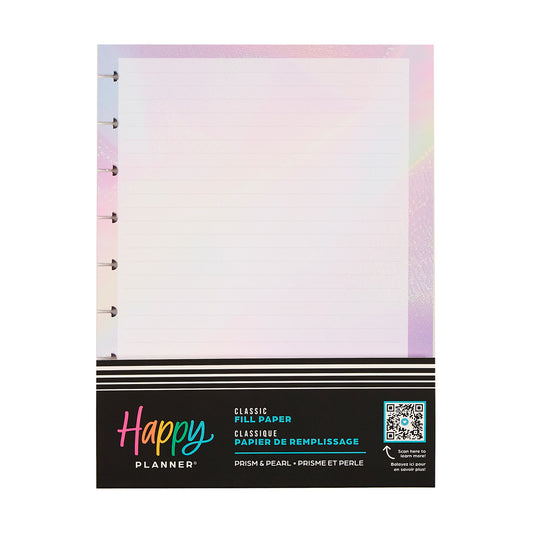 Happy Planner - Papel Classic - Prism & Pearl