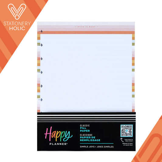 Happy Planner - Papel Classic - Simple Joys
