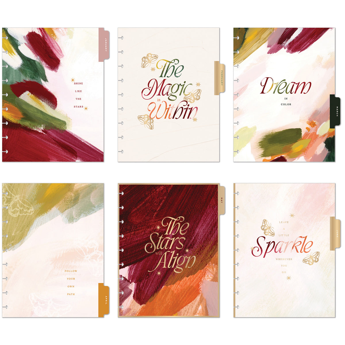 Happy Planner - Planner Classic (2027 - Dashboard) - Abstract Autumn