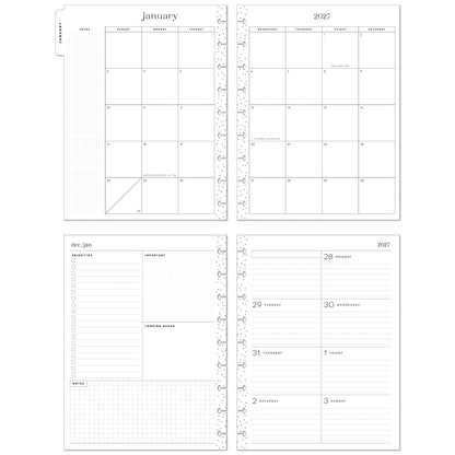 Happy Planner - Planner Classic (2027 - Dashboard) - Abstract Autumn