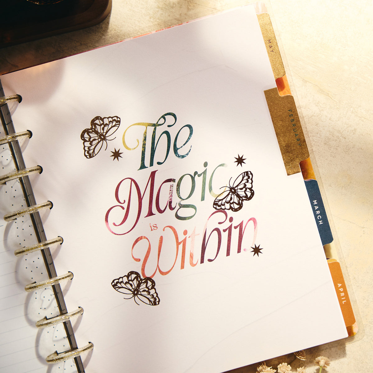 Happy Planner - Planner Classic (2027 - Dashboard) - Abstract Autumn