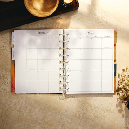 Happy Planner - Planner Classic (2027 - Dashboard) - Abstract Autumn