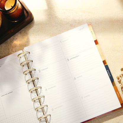 Happy Planner - Planner Classic (2027 - Dashboard) - Abstract Autumn