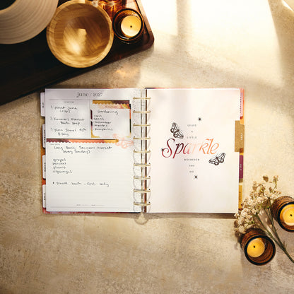 Happy Planner - Planner Classic (2027 - Dashboard) - Abstract Autumn