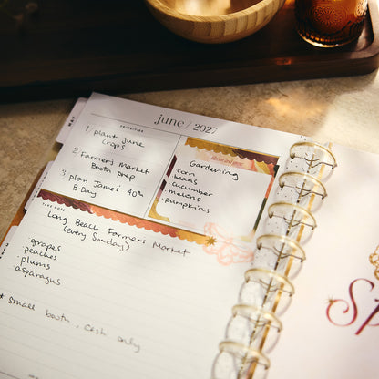 Happy Planner - Planner Classic (2027 - Dashboard) - Abstract Autumn