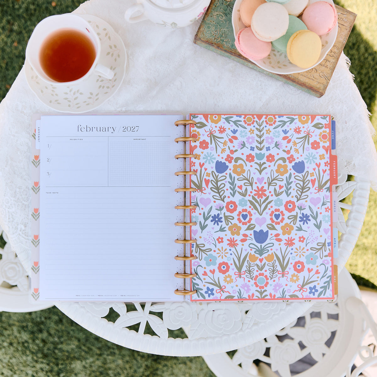 Happy Planner - Planner Big (2027- Vertical) - Little Garden