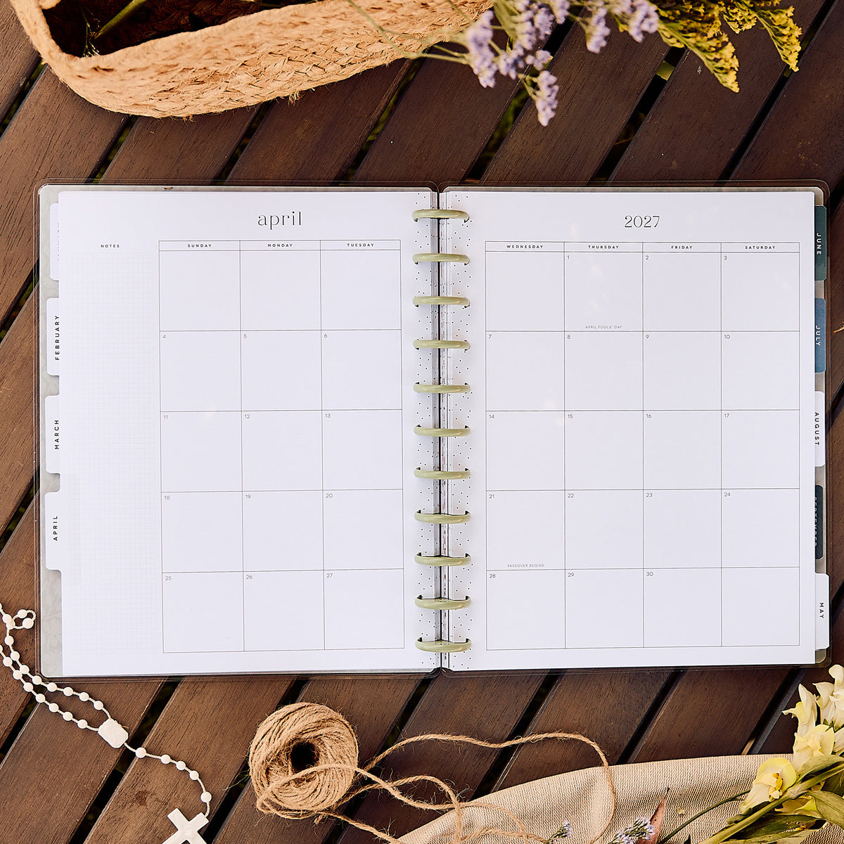 Happy Planner - Planner Big (2027 - Faith) - Wildflower Daydream