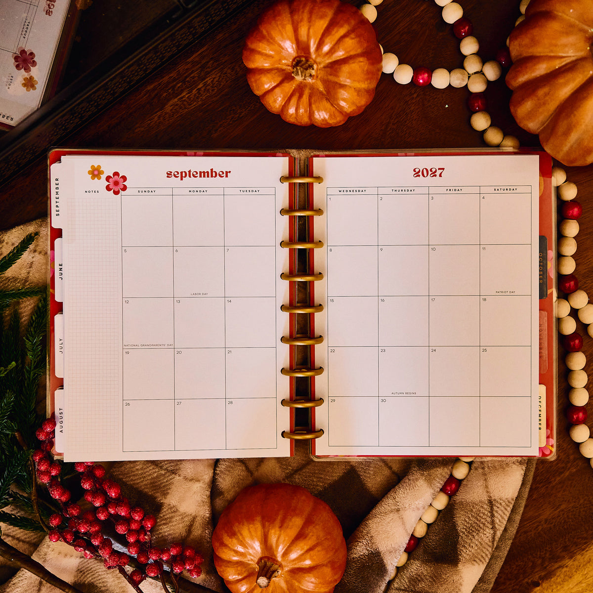 Happy Planner - Planner Classic (2027 - Dashboard) - Bright Seasons