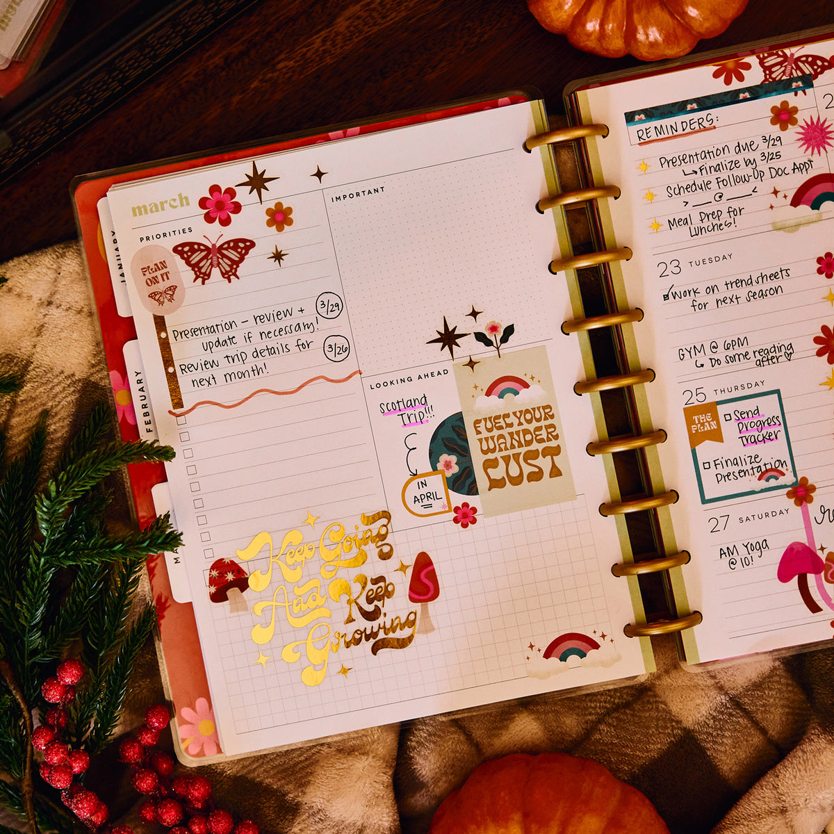 Happy Planner - Planner Classic (2027 - Dashboard) - Bright Seasons