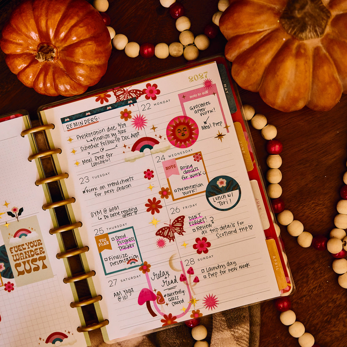 Happy Planner - Planner Classic (2027 - Dashboard) - Bright Seasons
