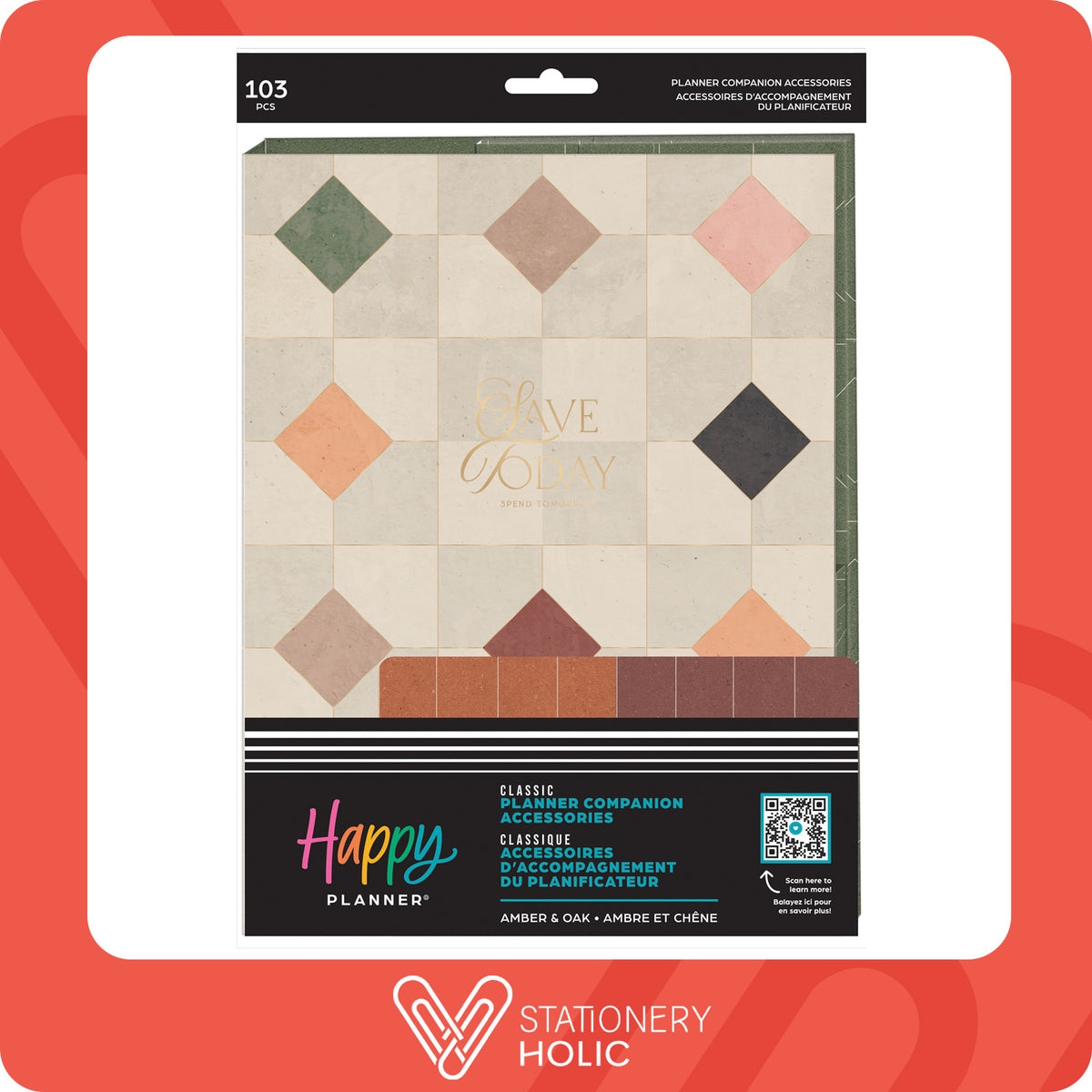 Happy Planner - Companion Pack Classic - Amber & Oak Budget