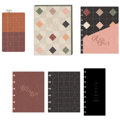 Happy Planner - Companion Pack Classic - Amber & Oak Budget