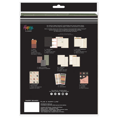 Happy Planner - Companion Pack Classic - Amber & Oak Budget