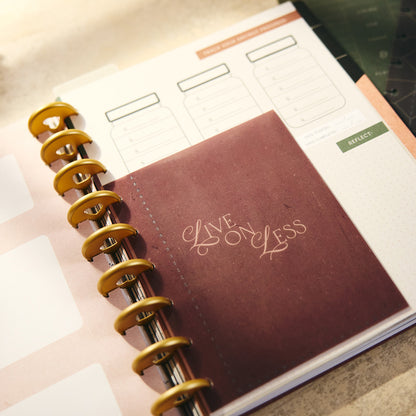 Happy Planner - Companion Pack Classic - Amber & Oak Budget