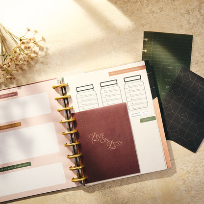 Happy Planner - Companion Pack Classic - Amber & Oak Budget