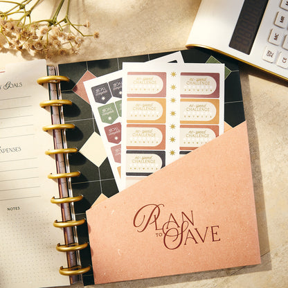 Happy Planner - Companion Pack Classic - Amber & Oak Budget