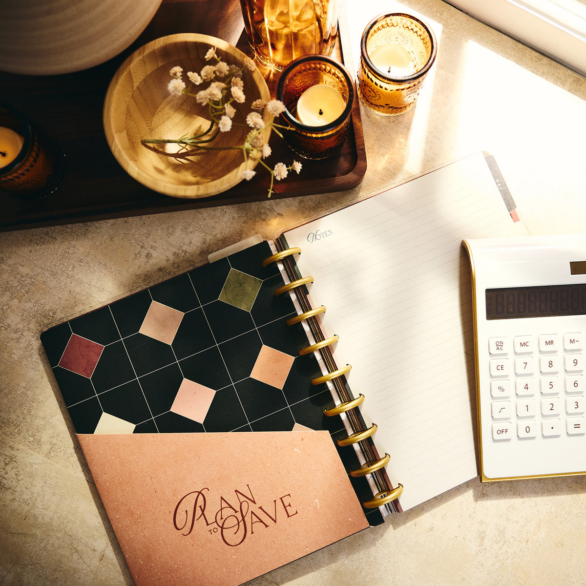 Happy Planner - Companion Pack Classic - Amber & Oak Budget