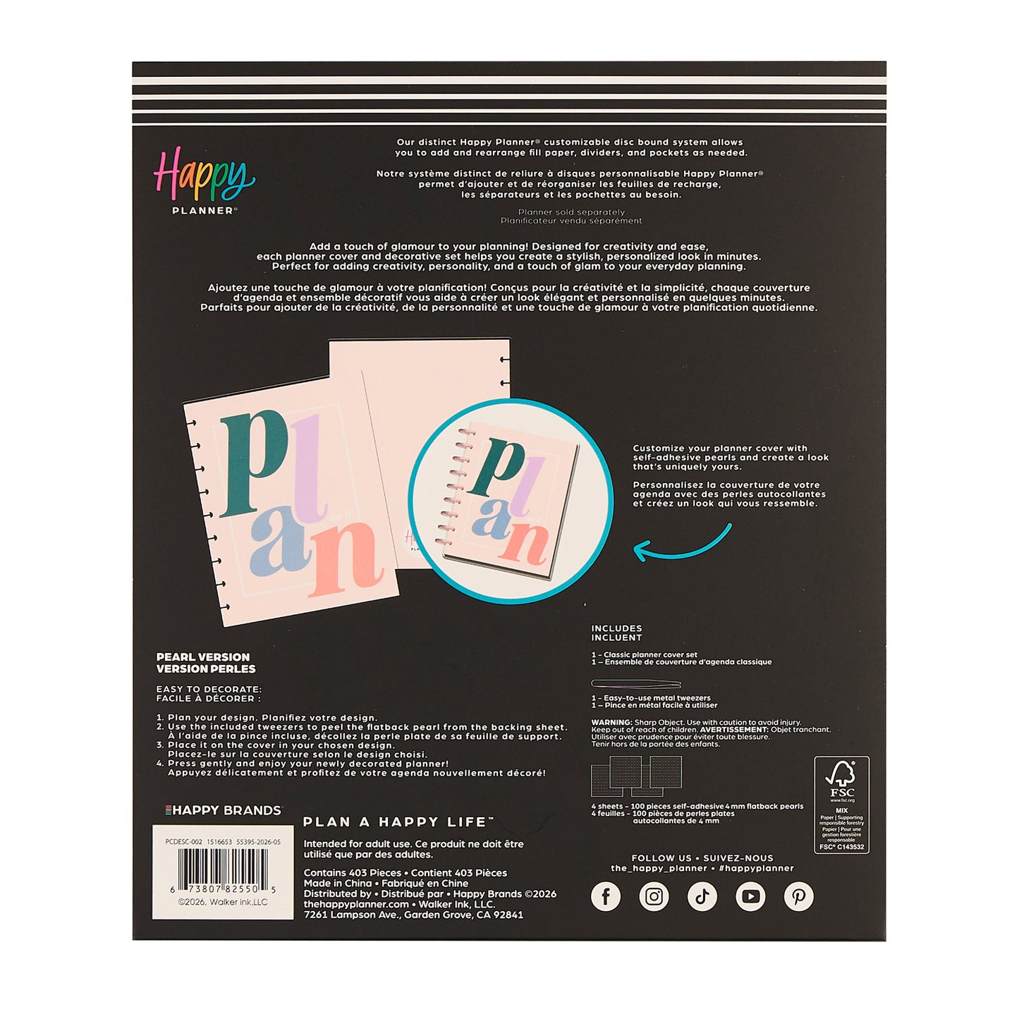 Happy Planner - Planner Cover Set Classic - Big Plans