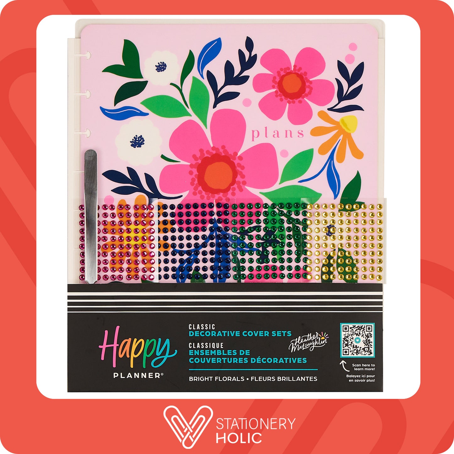 Happy Planner - Planner Cover Set Classic - Bright Floral