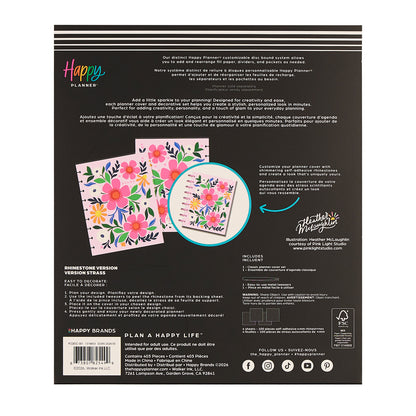 Happy Planner - Planner Cover Set Classic - Bright Floral