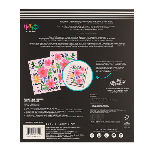 Happy Planner - Planner Cover Set Classic - Bright Floral