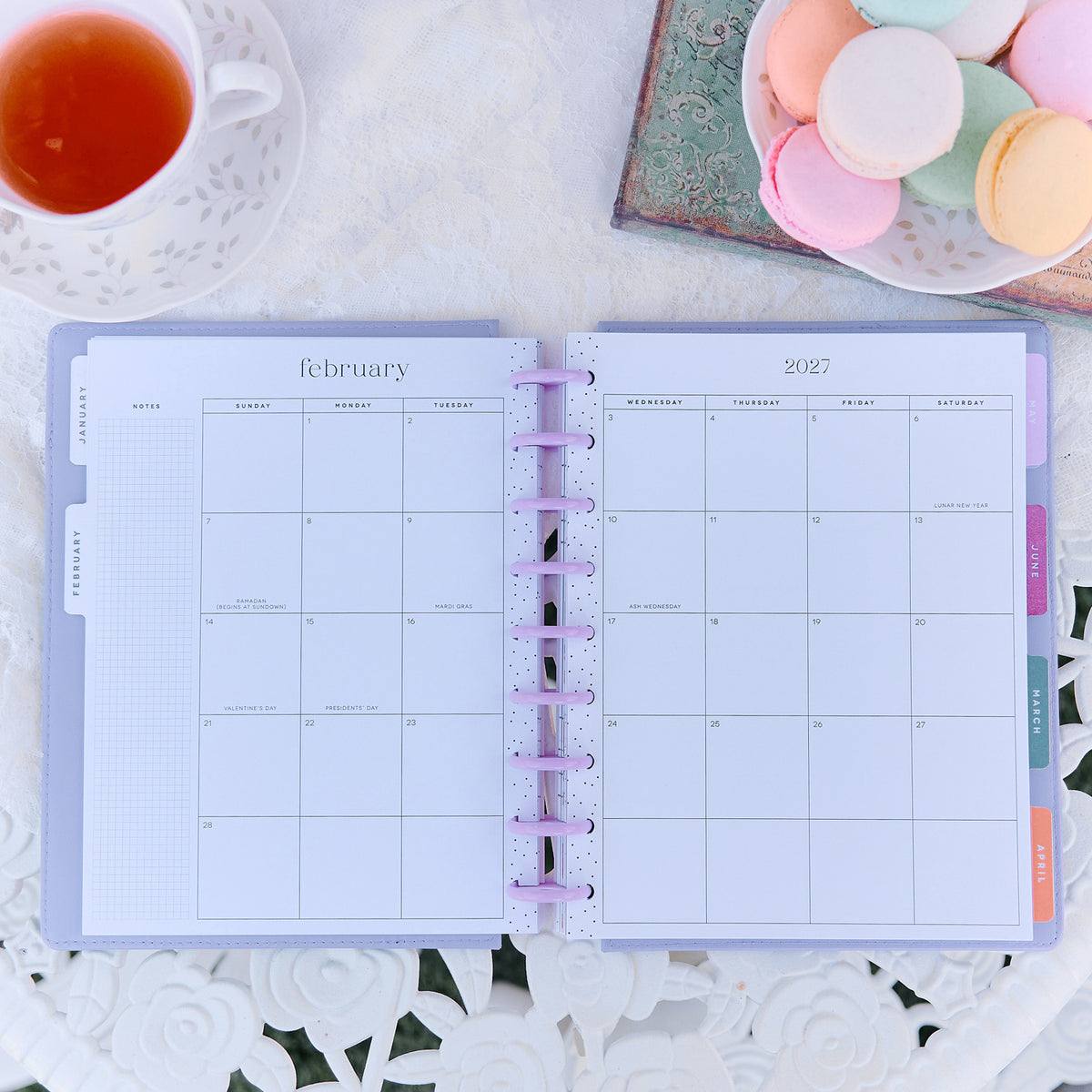 Happy Planner - Planner Classic Premium Cover (2027 - Dashboard) - Hive & Bloom