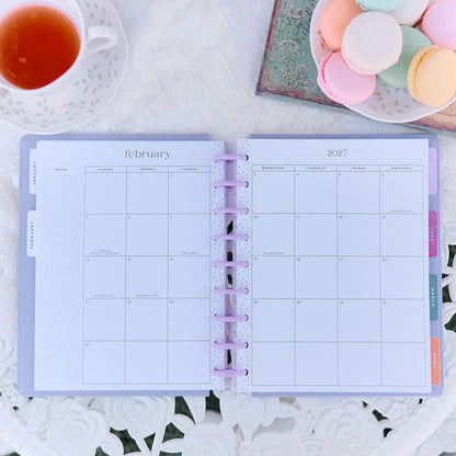 Happy Planner - Planner Classic Premium Cover (2027 - Dashboard) - Hive & Bloom