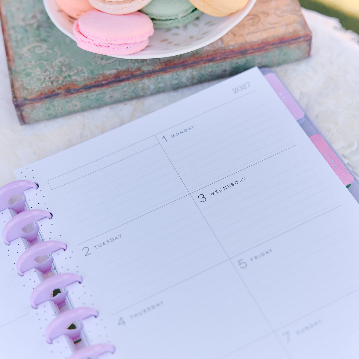 Happy Planner - Planner Classic Premium Cover (2027 - Dashboard) - Hive & Bloom