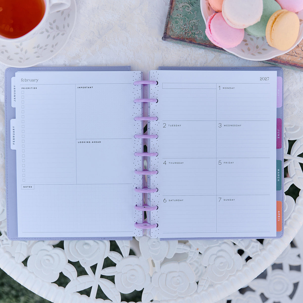 Happy Planner - Planner Classic Premium Cover (2027 - Dashboard) - Hive & Bloom