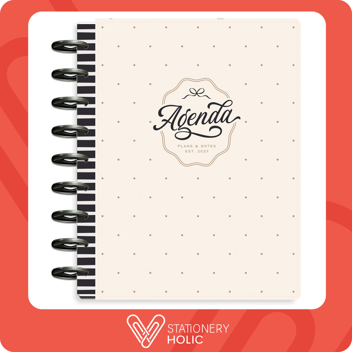 Happy Planner - Planner Classic  Premium Cover (2027 - Dashboard) - Heaven & Heart