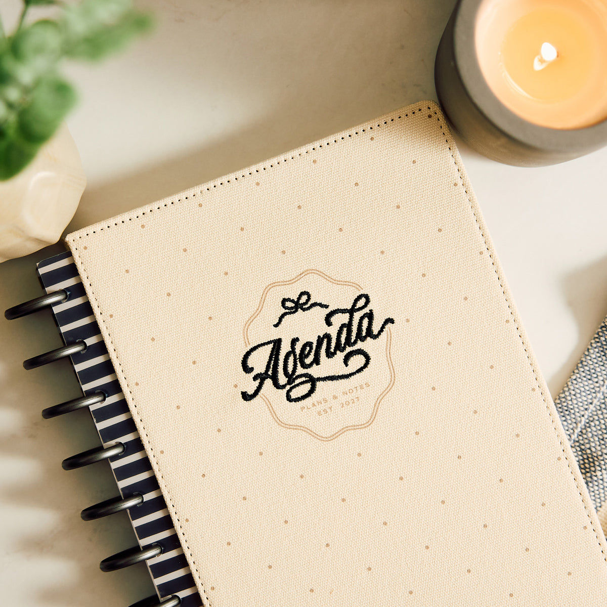 Happy Planner - Planner Classic  Premium Cover (2027 - Dashboard) - Heaven & Heart