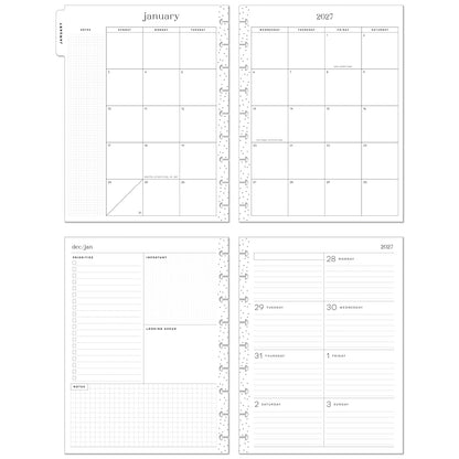Happy Planner - Planner Classic Premium Cover (2027 - Dashboard) - Petal Press