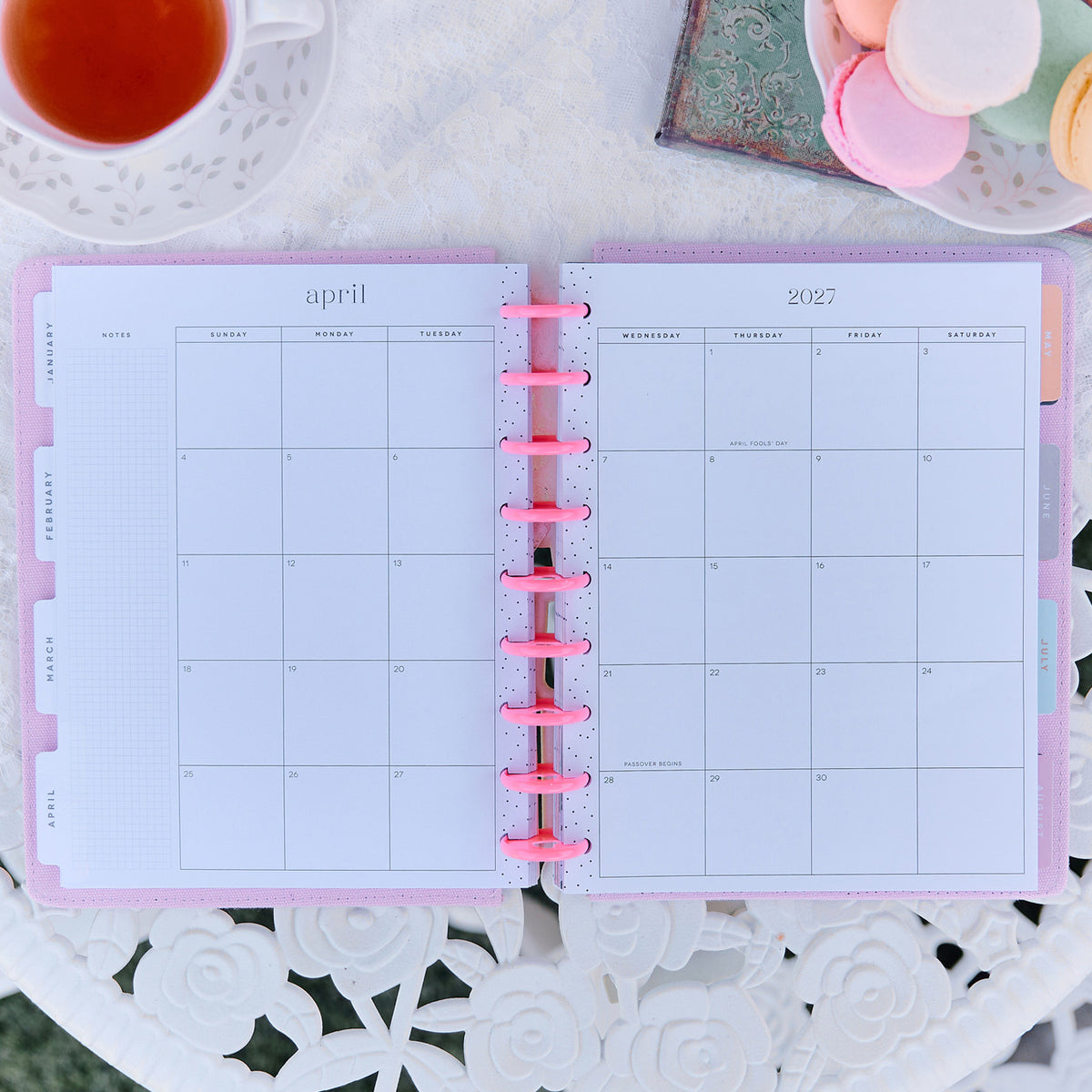 Happy Planner - Planner Classic Premium Cover (2027 - Dashboard) - Petal Press
