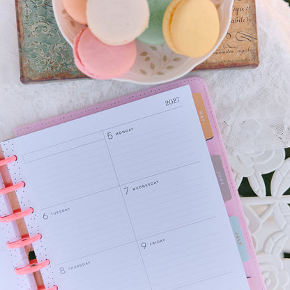 Happy Planner - Planner Classic Premium Cover (2027 - Dashboard) - Petal Press