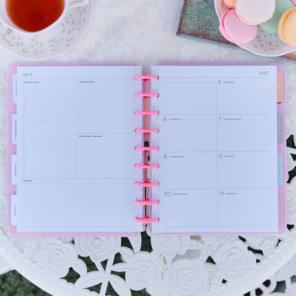 Happy Planner - Planner Classic Premium Cover (2027 - Dashboard) - Petal Press
