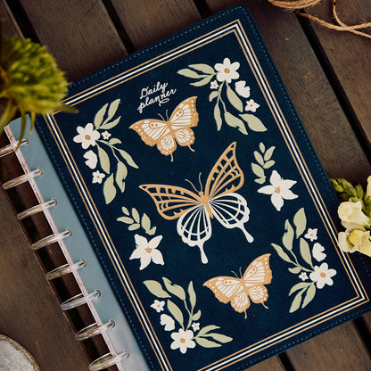 Happy Planner - Planner Classic Premium Cover (2027 - Dashboard) - Wildflower Daydream Butterflies