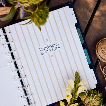 Happy Planner - Planner Classic Premium Cover (2027 - Dashboard) - Wildflower Daydream Butterflies