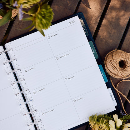 Happy Planner - Planner Classic Premium Cover (2027 - Dashboard) - Wildflower Daydream Butterflies